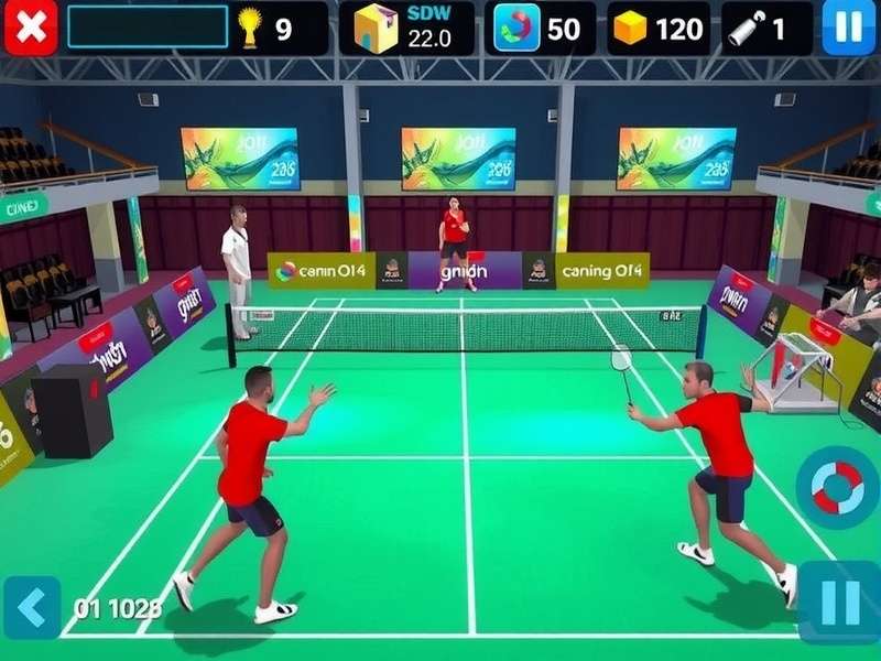 Badminton Victory India Game Screenshot